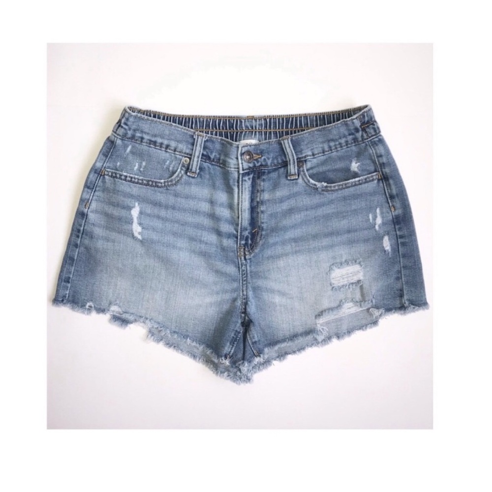 Aerie - Distressed Denim Shorts